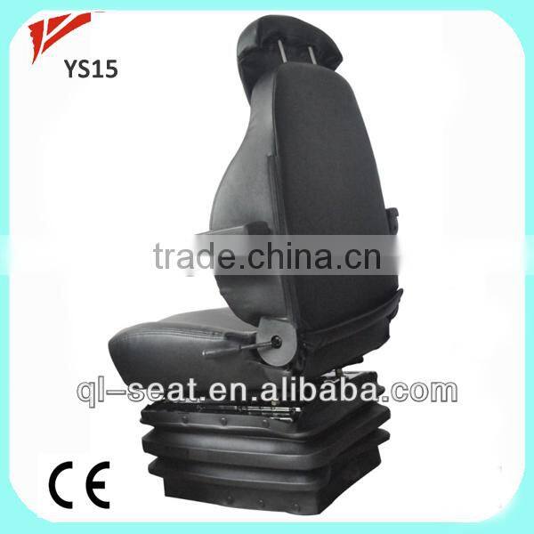 Universal seat armrests with suspension black color
