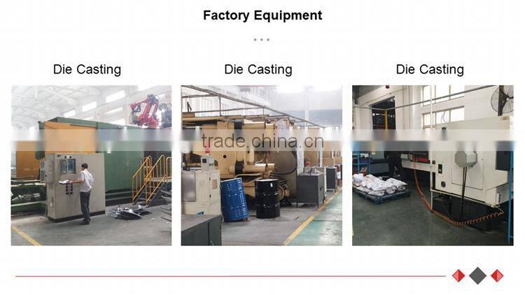 Custom ADC12 metals die cast parts aluminium die casting companies