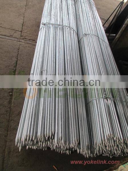 HDG grounding rods 5/8"x6 ft