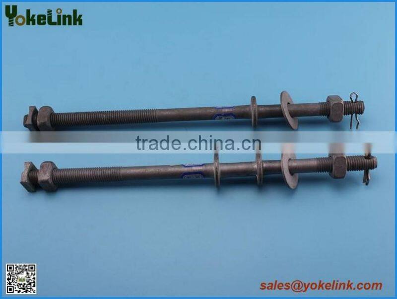 5/8'' Hot dip galvanized forged steel Upset spool bolt