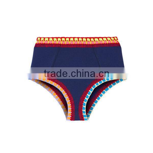 2016 xxx hot sex bikini one shoulder handmade crochet high waist bikini