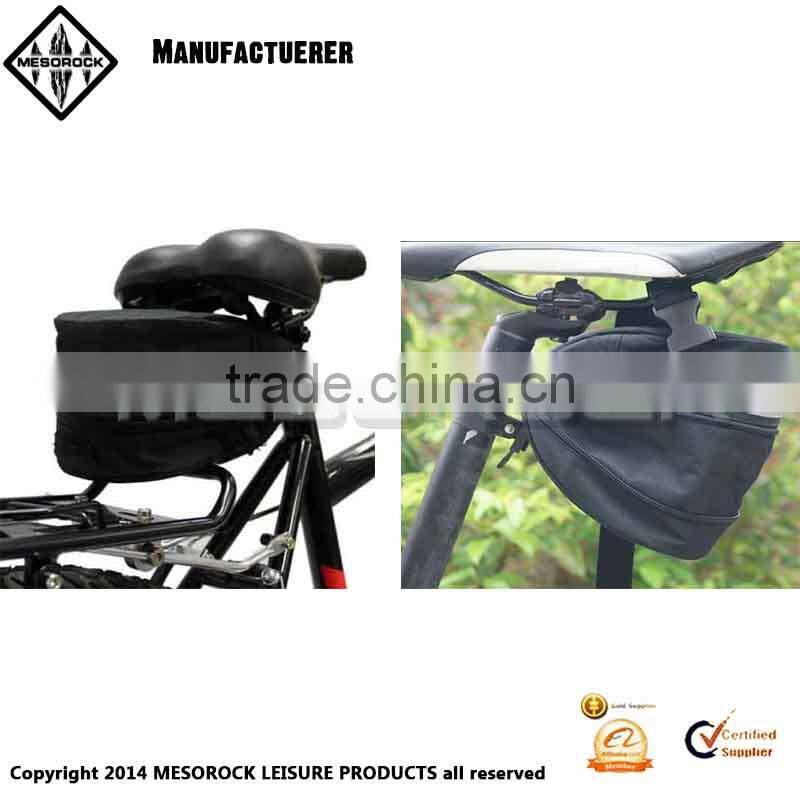 Cycling Bicycle Bike Seat Saddle Extensible Pouch Bag Wedge Bag