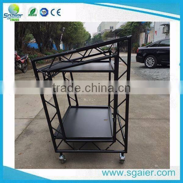 1000*904*1150mm LED Dj booth Bar table with acrylic board