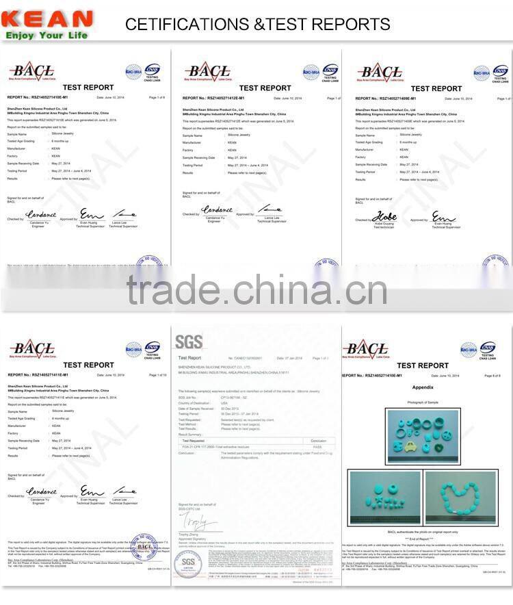 Hexagon Pacifier make from 100% food grade silicone