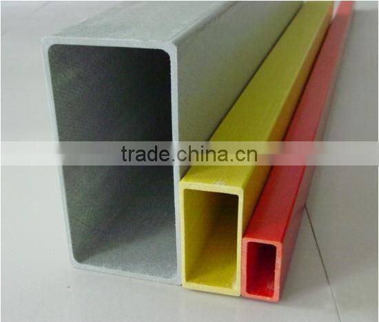 frp tube/fiberglass pipe prices/ frp Square Steel Tube