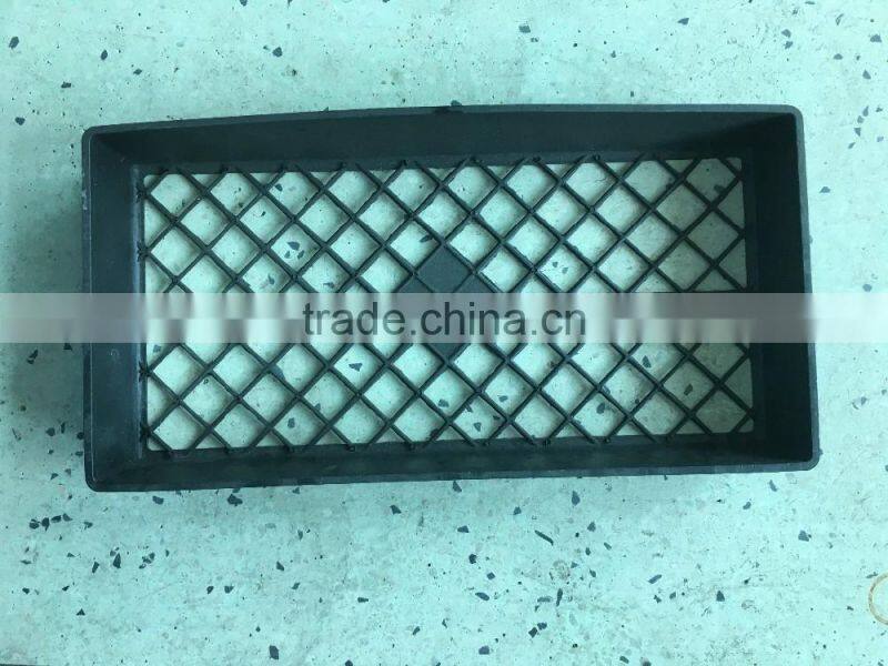 Small holes Hydroponics Plastic Net Pots square flower pot/garden pot