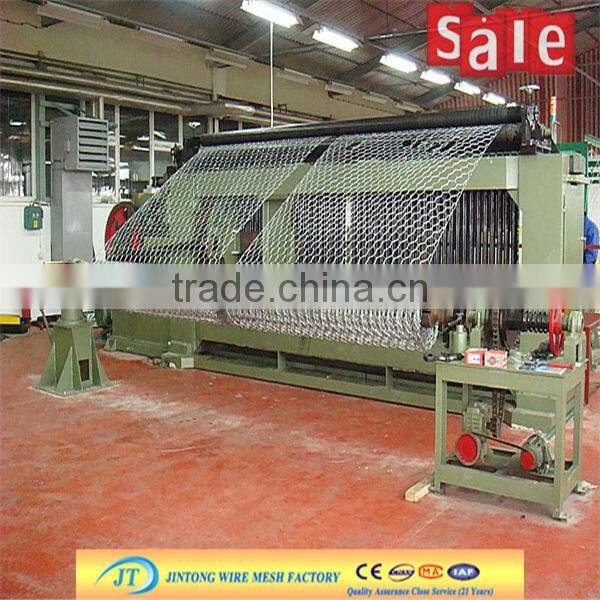 chicken wire cage rock wall/ PVC coated chicken wire mesh (ISO9001 Manufacturer )