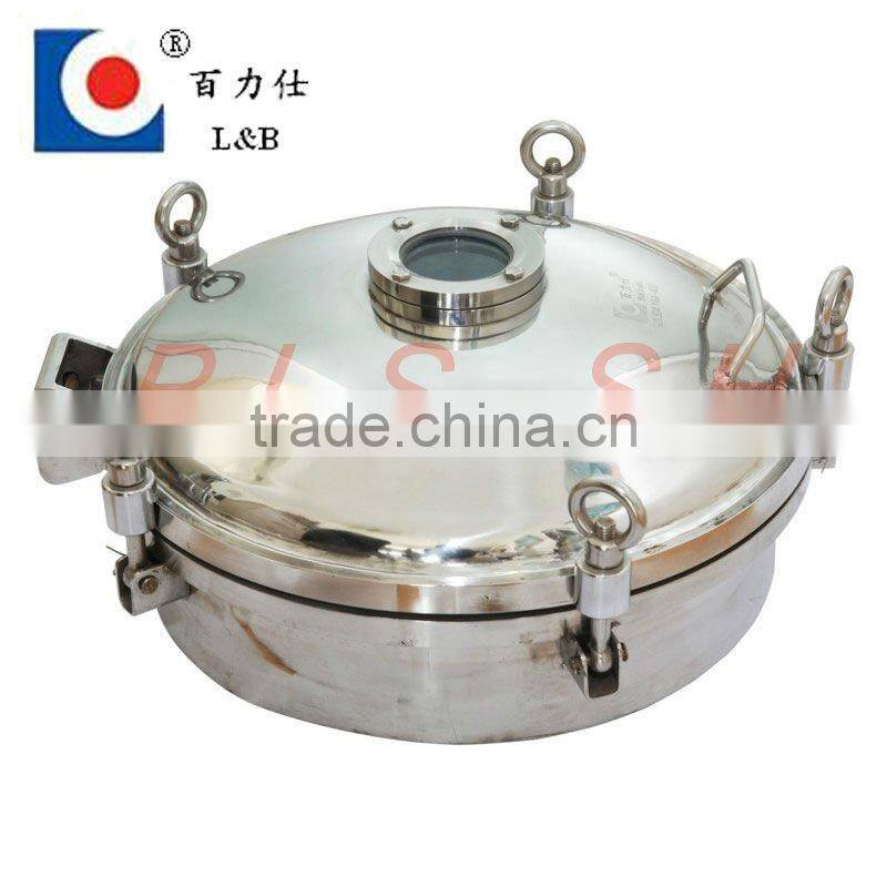 stainless steel pressure manhole cover