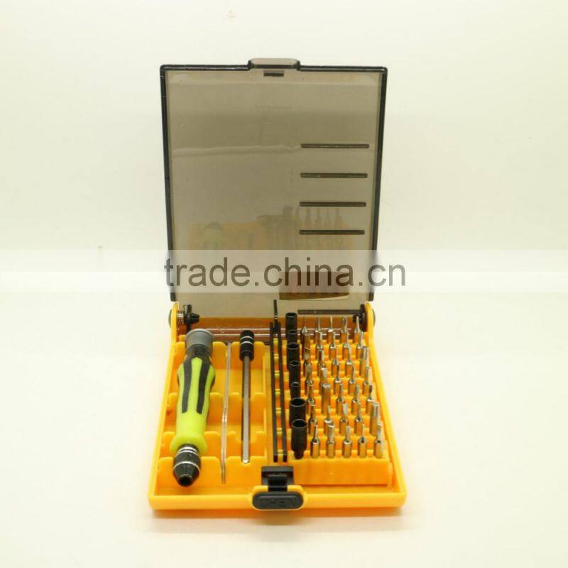 45 in 1 multi Professional Portable Opening Tool Compact Screwdriver Kit Set with Tweezers & Extension