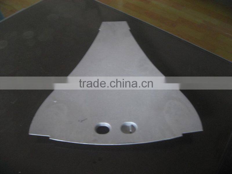 Painted aluminum outdoor lighting shell