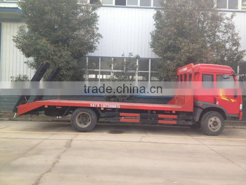 FAW excavator transportation truck,forklift truck transport truck