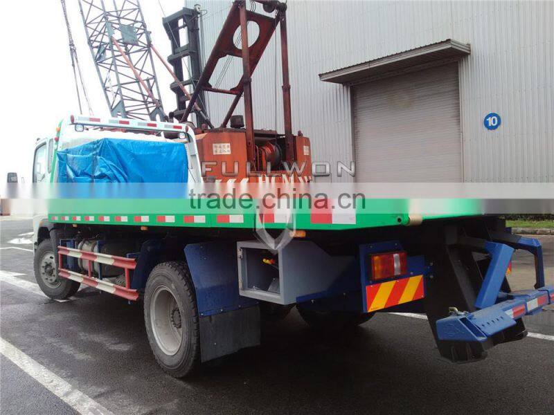 SINO New Design HOWO 4x2 8 Ton Right hand Wrecker Tow Trucks For Sale