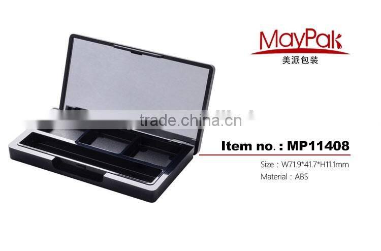 Cosmetic package ABS eye shadow compact case