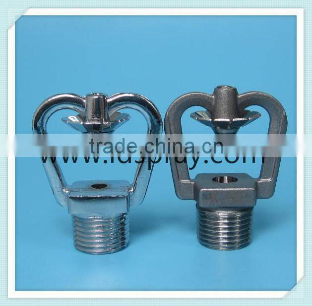 Medium velocity water spray nozzle for gas , solid , fluid fire extinguishing