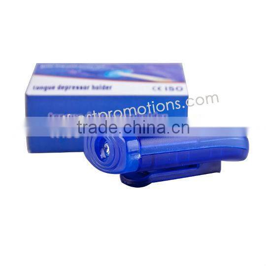 Tongue Depressor Holder With Light