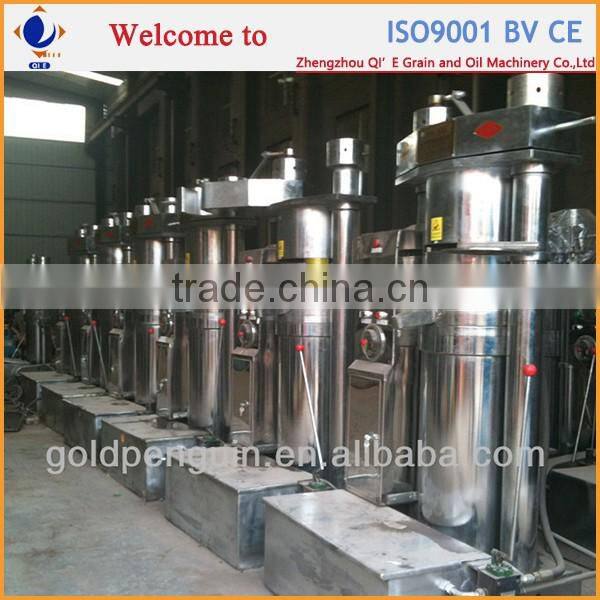 Factory price hydraulic soybean oil squeeze equipment