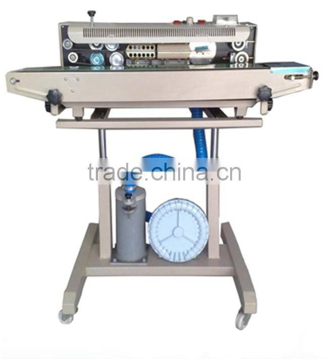 Good qualtiy vertical inflatable plastic bag sealing machine