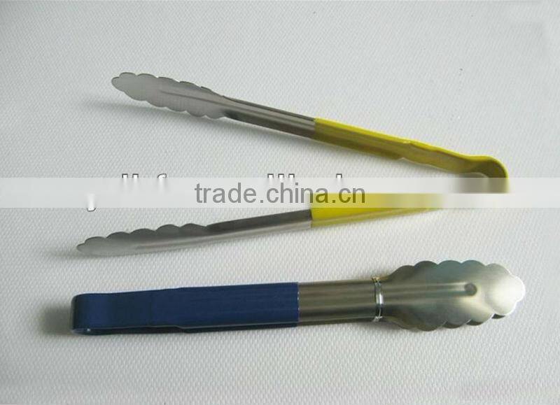 HF 289 food grade food tongs,hotel serving tongs