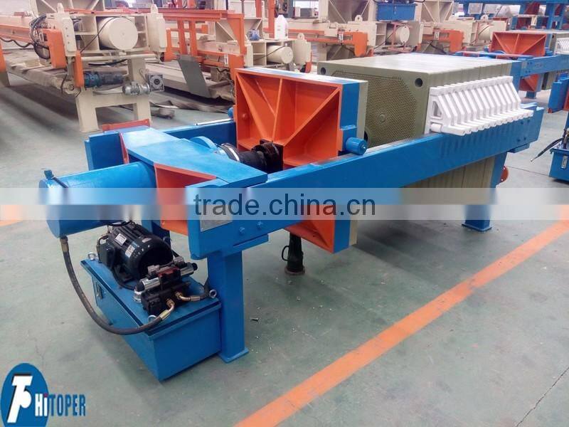 Lower moisture open diaphragm press filter