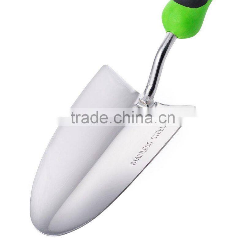 Garden Trowel - Heavy Duty, Stainless Steel and Rust Resistant