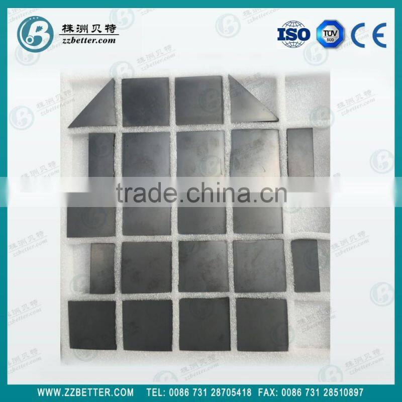 square bulletproof armor plate tile SSIC ceramic tile 50*50