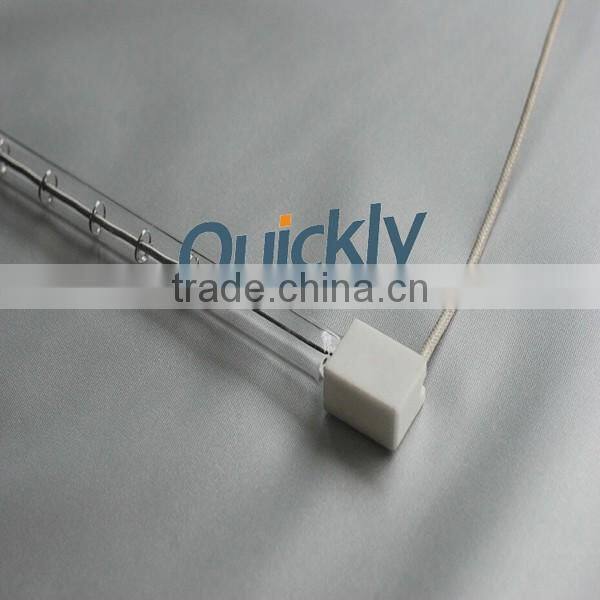 quartz tubular infrared curing lamp,auto body paint booth drying element