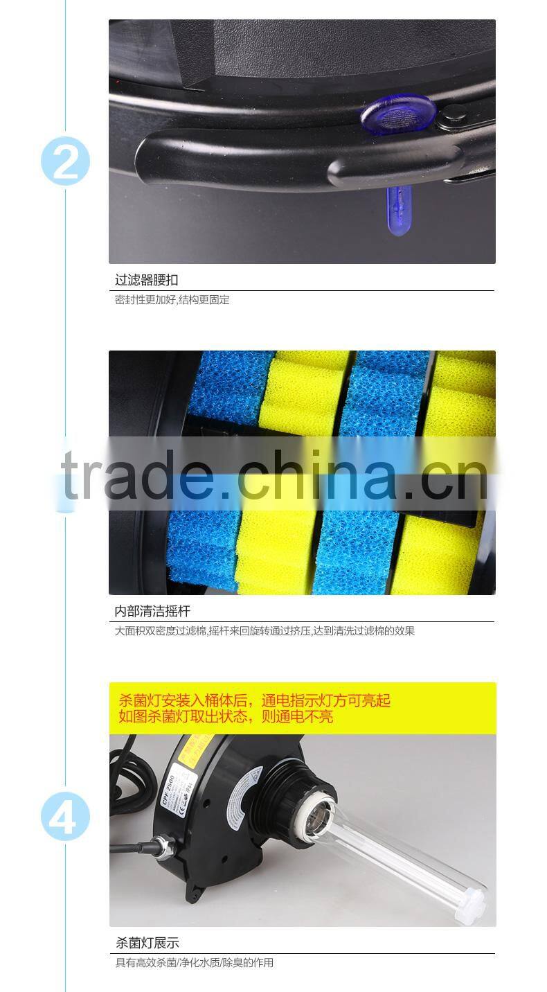 Gardening Big Surface Purification Pond Bio Filter with UV light