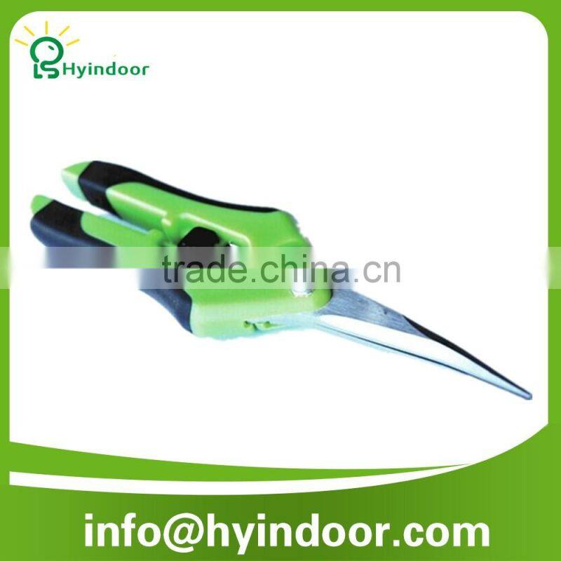Hydroponics multi-purpose curved blade scissor/micro blade scissor