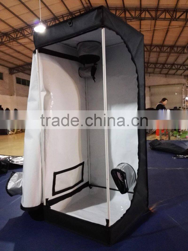 NEW INDOOR DARKSTREET GROW TENT BY SECRET JARDIN SILVER MYLAR LINED HYDROPONICS