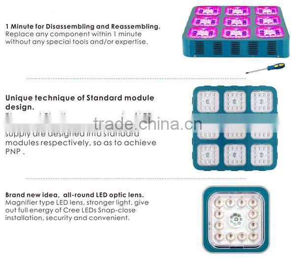 home grow full spectrum 500w led grow light