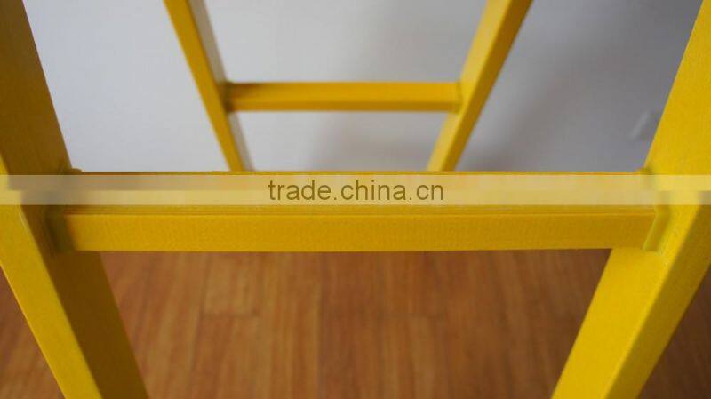 Good impact resistance portable fiberglass step ladder