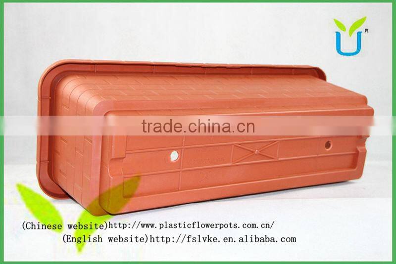 factory wholesale plastic garden planter trough