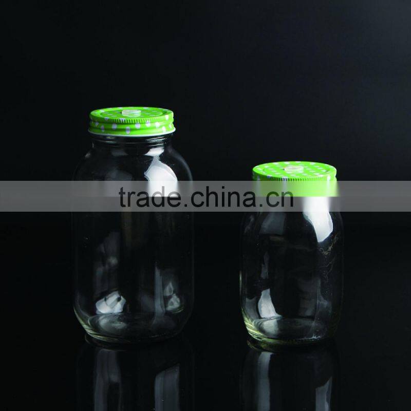 Latest products Hot sale new product jars glass with lid new technology product in china