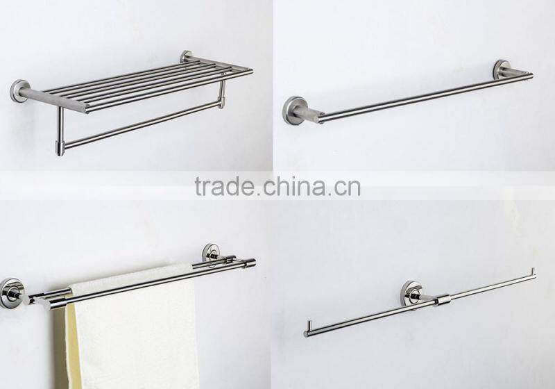 Bathroom Accessories Removable Double Towel Bar
