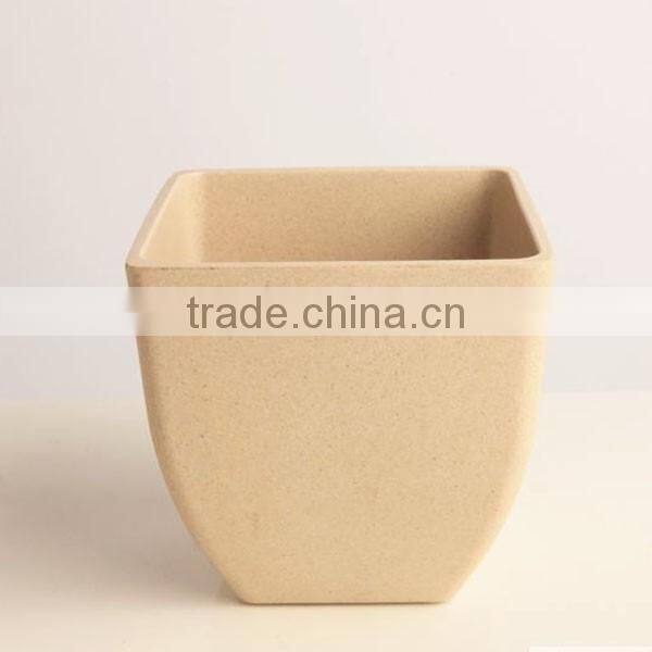 Natural vegetable fiber garden flower pot