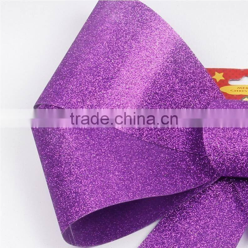 Hot-sale Christmas Decorative Bow Colorful Christmas Tree Ornaments Wall Hanging Deco Bows