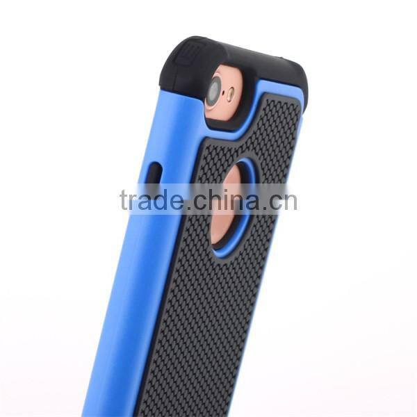 3 in 1 back cover football pattern phone shell TPU + PC phone case for iPhone 7