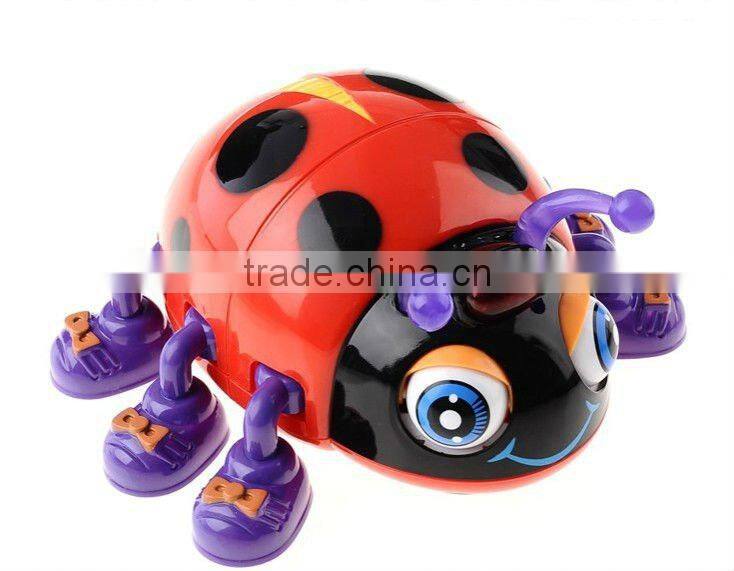 Supply fashion plastic cute beetle kids toys small order