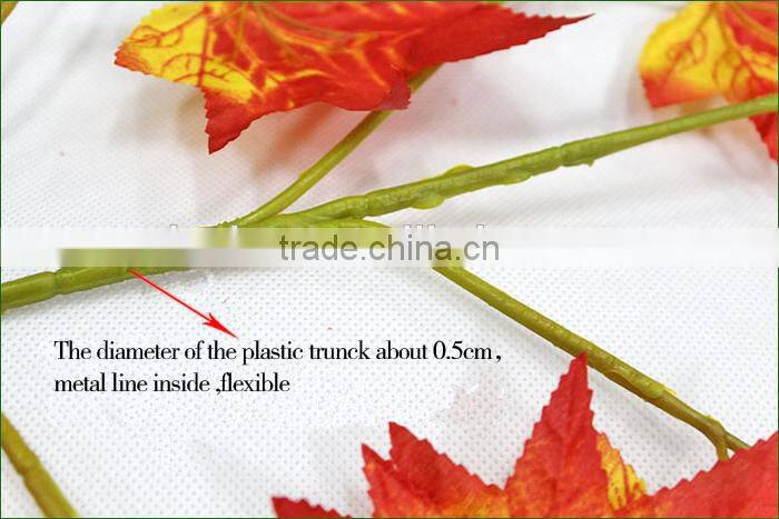 indoor decoration high quailty Chinese goods wholesale hot sale artificial red maple tree