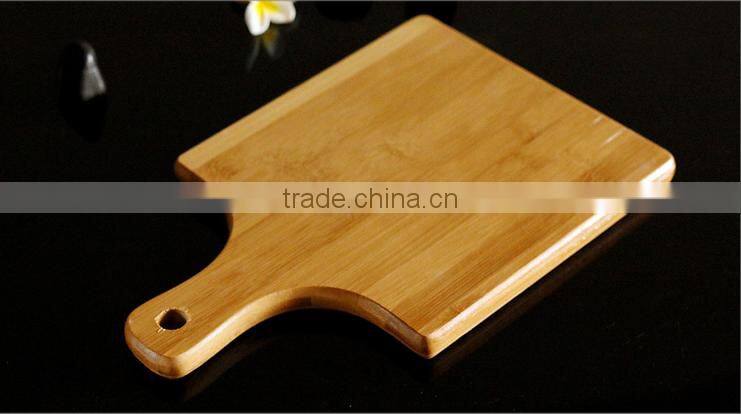 Elegant solid wooden square pizza board,pizza serving tray