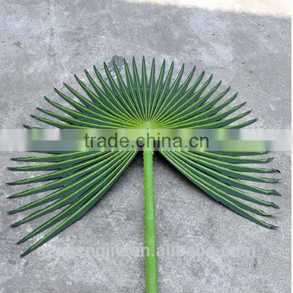 new products 2017 hot selling plastic artificial palm tree leaves