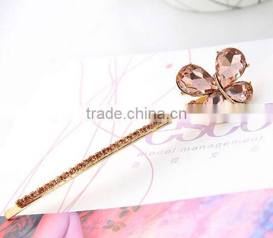 wholesale Fashion Green Head plants Grass Bean Sprout Flower hairpin