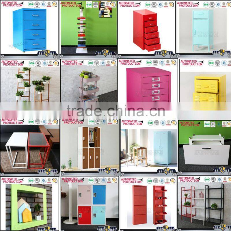 Modern living room furniture stainless steel toy display rack