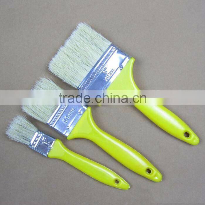 Hot sell bulk cheap paint brush with Yellow plastic handle