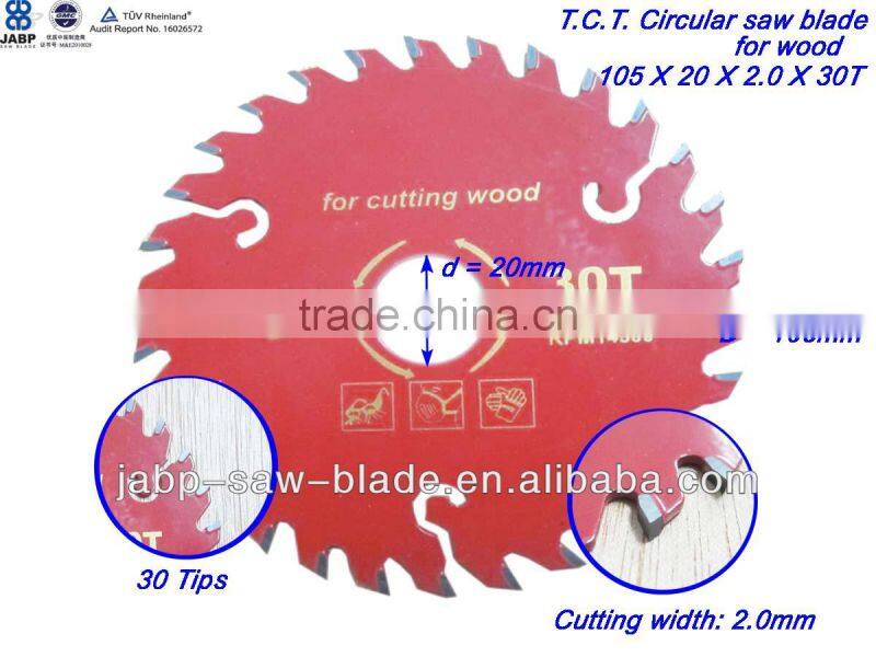 colorful wood cutter blade