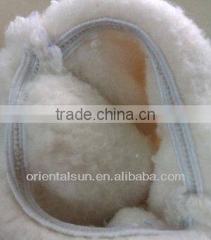 White Rectangle Cotton Hot Water Bottle With Covers