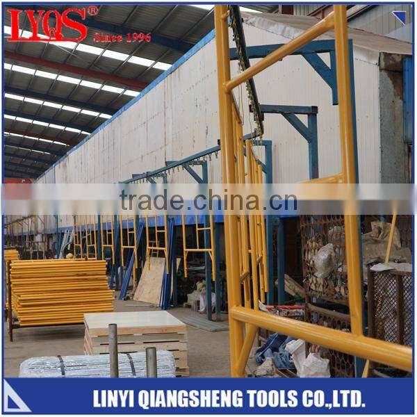 Scaffolding formwork and construction systems frame scaffold