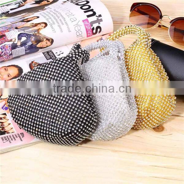 1 Pc Triangle Full Rhinestones women bag bolsa feminina messenger bags Women's Evening Clutch Bag Party Prom Wedding Purse