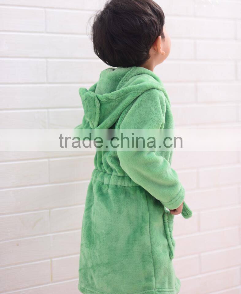 High quality kids Bath towel Keep warm Baby Bath towel kids bathrobes