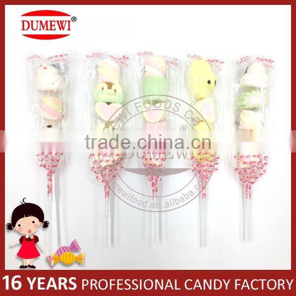 HALAL Stick Marshmallow Duck Animal Shaped Marshmallow